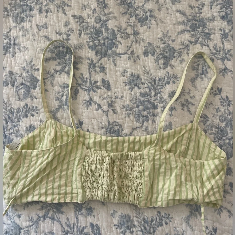 Urban Outfitters Light Green & Butter Yellow Matching Set